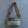 Bolso Bandolera Pequeño de Marca de Moda Bolso de Hombro Único de Nicho Bolso para Hombre Bolso Cruzado Sencillo Versátil Bolso para Teléfono Móvil de Correa Ancha Mochila Pequeña de Moda