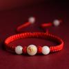 Pulsera de cuerda roja luminosa de los Doce Zodíacos Pulsera de pareja año de nacimiento Conejo ajustable regalo para niña nueva llegada en tierra
