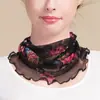 Processamento Personalizado Lenço Pulôver de Seda Huaye Primavera/Verão com Gola Halter Malha de Seda de Amora Cobertura Quente para Pescoço Proteção Solar