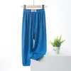Pantalones de Verano para Niñas Anti-Mosquitos de Seda Helada Finos Sueltos Rectos de Pierna Ancha Pantalones Casuales para Niñas