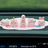 Enfeites de Carro, Decorações para Painel de Carro, Acessórios Estilo Cura para Mulheres, Decorações de Interior de Carro de Porquinho