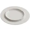 Pratos de mesa de cerâmica de fábrica restaurante ocidental prato para bife e massa prato de prato frio clube prato de conceito artístico prato raso