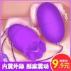 Masturbación femenina huevo saltarín usb conversión de frecuencia salto simple doble salto control remoto doble vibración huevo saltarín en línea juguetes sexuales para adultos