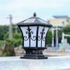 Faro de Columna Solar para Exterior, Doméstico, Impermeable, Estilo Europeo, Luz de Pared, Columna de Puerta de Villa, Doble Uso, Faro de Pared para Patio
