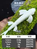 Isca Artificial Biónica Macia Peixe de Cauda Forktail com Asas Flutuante Material TPR Isca Macia Pesca Realista para Lambaris Carpa Crucianiana Amur Branco Tilápia