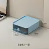 Organizador de Mesa Simples com Múltiplos Compartimentos Empilhável Combinação de Armazenamento Papelaria de Mesa Diversos Caixa Organizadora Compartimentada para Estudantes Venda por Atacado