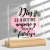 Regalo de Día del Padre Transfronterizo Más Vendido Adorno de Exhibidor Acrílico Pantalla de Escritorio Regalo de Día del Padre Hecho a Medida para Papá Manualidad