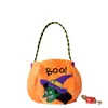 Decorações de Sacola de Doces de Halloween Sacola de Abóbora Portátil Crianças do Jardim de Infância Arranjo de Cena de Doces Sacola de Presente Sacola de Pano