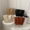 Bolso Blando de Gran Capacidad Transfronterizo de PU para Mujer 2026 Nuevo Estilo Coreano Bolso de Hombro para Viajes Bolso de Mano de Moda Bolso Tote