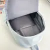 Mochila Estudiantil Estilo Japonés Versión Coreana para Niñas, Mochila Versátil y Sencilla de Nicho, Mochila para Portátil Estilo Japonés para Estudiantes Universitarios