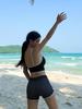 2026 Nuevo Traje de Baño Boxer Coreano Conservador Traje de Baño Dividido para Vacaciones de Ocio en Aguas Termales Ropa de Baño para Mujer Xingcheng
