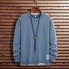 Suéter casual nuevo de primavera y otoño para hombre, moderno, holgado, cuello redondo, para pareja, para estudiante, casual, moderno, top para hombre