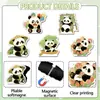 DXCT018-024 Marcapáginas Magnético Plegable Transfronterizo para Registros de Lectura con Decoración de Patrón de Animales Marcapáginas Magnético
