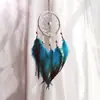 Sino de Vento de Pena Estilo Floresta Apanhador de Sonhos Pingente Criativo para Carro Decoração Externa Presente Coração de Menina Aniversário Presentes Culturais e Criativos