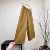 Pantalones Jacquard de Terciopelo Estilo Chino Nuevos 2025 Invierno Nuevo Estilo Chino Casual Retro Diseño de Cintura Elástica Pantalones