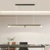 Lámpara de diseño de lujo para restaurante, lámpara principal, sencilla, moderna, de alta gama, minimalista, para bar, isla, mesa, candelabro
