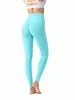 Bestseller transfronteiriço: Cintura alta, design justo, macio e confortável, leggings de fitness e yoga ajustados, disponíveis em várias cores