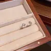 Anel Borboleta com Zircônia Microincrustada para Mulheres, Luxo Leve, Sensação de Alto Padrão, Anel Aberto, Joia de Mão Versátil de Nicho Novo Estilo Atacado