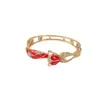 2026 Nuevo Modelo Transfronterizo Europeo y Americano Más Vendido Joyería de Pulsera para Mujer con Goteo de Aceite de Animal Zorro Venta al por Mayor