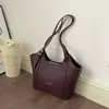 Yue Zi 2026 Verão Nova Bolsa Tote Versátil Retrô Bolsa de Ombro Transversal Grande Capacidade Moda para Ombro e Trabalho