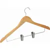 Percha de Madera Maciza para Ropa Habitación de Hotel Percha de Madera Maciza Ropa para el Hogar Percha de Ropa Madera de Haya Percha de Lujo en Stock