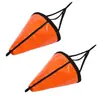 Âncora de reboque para barco marinho, âncora de mar para bote de assalto marinho, âncora de reboque de PVC para caiaque, âncora de guarda-chuva para pesca em mar com lancha