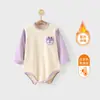 Ropa Jingqi para Bebés Recién Nacidos Derong Monos de Otoño e Invierno Monos para Bebés de Pocos Meses Ropa Cálida para Casa