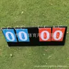 Marcador de cuatro dígitos baloncesto tenis de mesa competencia marcador flip multifunción venta directa de fábrica