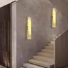 Luminária criativa estilo nórdico em imitação de mármore, simples e elegante, para parede de fundo de sala de estar moderna, parede de quarto, corredor