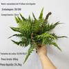 Folhas de Samambaia Artificiais Resistentes ao Sol, Grama de Samambaia Artificial, Plantas de Grama Persa, Folhas de Samambaia, Parede de Plantação de Grama de Samambaia, Folhas Persas, Samambaia Rabo de Peixe Artificial