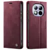 Funda para Teléfono Móvil Adecuada para Redmi Note15 Funda de Cuero Retro de Piel de Ternera para Redmi Note15 Pro Funda tipo Libro Funda Protectora