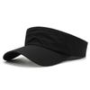Sombrero de Copa Vacío Verano Gorra de Béisbol Topless para Hombres y Mujeres de Secado Rápido Plato Ligero Sombrero Protección Solar Correr Gorra con Visera con Logotipo Impreso