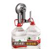 Estante para pantuflas con ventosa para baño, Estante de almacenamiento para pared de inodoro sin perforaciones para baño, Gancho para puerta, Artefacto de almacenamiento con drenaje