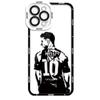 Copa del Mundo No.. 7 Funda para iPhone 17 de Jersey Apple 15 Messi C Ronaldo Cubierta de Teléfono de TPU 16Pro Funda Transparente