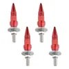 Nuevos Tornillos para Placa de Matrícula Puntiagudos de 45 mm Estilo Americano 8V1 Universal + Rosca M6 Universal Especial Transfronteriza para Placa de Matrícula Varios Colores Disponibles