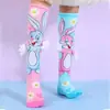 Explosões Vermelhas da Internet Transfronteiriça Meias Socks de Joias Infantis Personalidade Tendência Laço de Desenho Animado Cachorro Menina Meias de Princesa Meias por Atacado