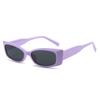 Nuevos Lentes de Sol Cuadrados Transfronterizos Estilo Europeo y Americano Modernos Lentes Color Caramelo Gafas de Sol Casuales Simples para Mujer