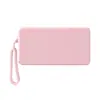 Bolsa de Maquiagem de Silicone Nova Transfronteiriça, Bolsa Simples de Armazenamento de Grande Capacidade, Bolsa Portátil à Prova d'Água para Armazenamento de Batom e Cosméticos