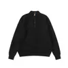 Suéter de punto con cuello alto Yidao Vintage 2026 Otoño Nuevo Estilo Americano para Hombre, Cremallera Media Estilo Universitario Old Money