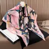 Lenço de seda de 90cm para mulheres, versátil e elegante, lenço pequeno rosa para pescoço, acessório estiloso para combinar com camisas, xales e lenços de cabeça