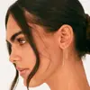 Pendientes de Hilo con Personalidad de Moda Transfronterizos Europeos y Americanos Pendientes Largos con Hilo Retorcido Onda 2024 Verano Nuevas Joyas para Mujer