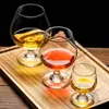 Copa de Vino de Cristal, Copa de Vino Blanco Baja, Vaso Grueso para Whisky, Copa Alta de Cristal para Vino Tinto, Copa de Coñac para Uso Doméstico