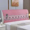 Nueva Cubierta de Mesita de Noche de Tela Todo Incluido Acolchada Elástica Suave Cubierta de Mesita de Noche Anticolisión Estilo Europeo Cojín Funda Antipolvo