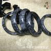 Fábrica de calcita Jade colgante de jade negro piedra mármol pulsera puesto Jade regalo una generación de cabello