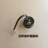 Adequado para Compressor de Partida PTC Redondo Borboleta Protetor Contra Superaquecimento QP2-15 Universal Europeu para Freezer de Geladeira