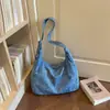 Bolsa tote feminina para ir para a aula, nova tendência outono 2026, bolsa de ombro casual leve, bolsa transversal de grande capacidade