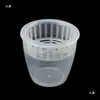 Cesta de Plantación para Cultivo sin Suelo Dispositivo de Enraizamiento para Verduras Hidropónicas Flores Suculentas Orquídeas Maceta de Enraizamiento Soporte Fijo de Jarrón de Vidrio