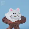 Adornos de resina con forma de gato de la suerte para jugar a las mareas, lindas decoraciones de escritorio para oficina, estación de descompresión, regalo para el hogar, adornos de muñecas.