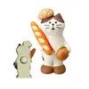 Imán para Refrigerador Imán de Gato Japonés Succión Fuerte Imán DIY Mensaje Juguete de Comida Artificial Manualidades Imán para Refrigerador Ciudad China