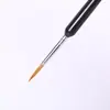 11 Conjunto de Varas de Plástico Preto Gancho Linha Caneta Pincel de Tinta a Óleo Pincel de Pintura Artística Pincel Comércio Eletrônico Transfronteiriço Atacado Fabricante